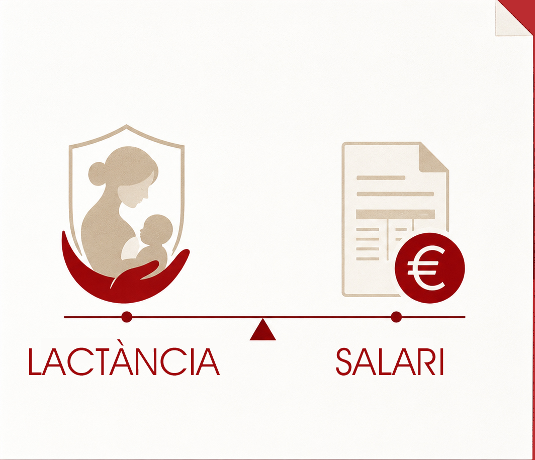 No normalitzis perdre salari per protegir la lactància