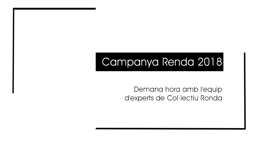 Demana hora amb els experts de Col·lectiu Ronda
