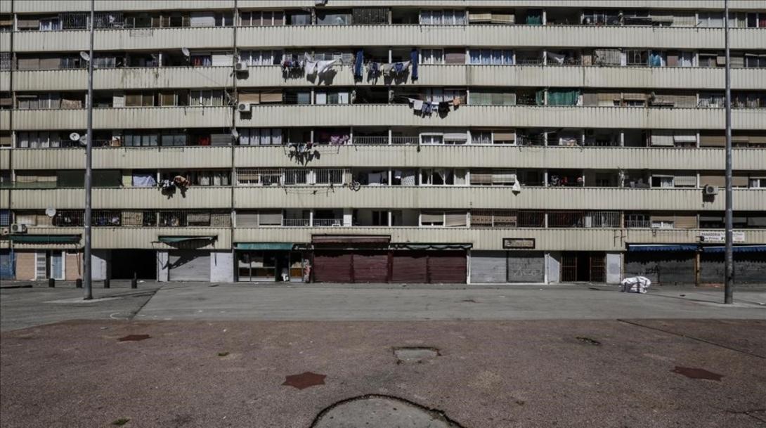 Los habitantes del degradado edificio reclaman 100.000€ para cada una de las familias