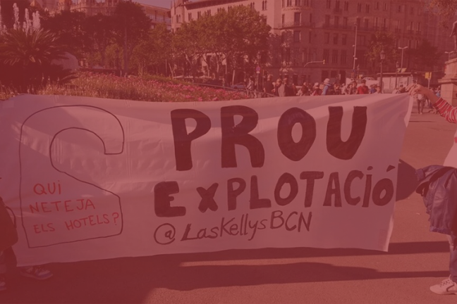 La asociación Las Kellys denuncia el preacuerdo para el nuevo Convenio de Hostelería de Cataluña
