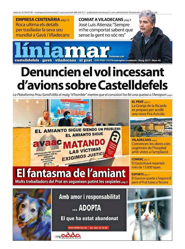 Recull de notícies a Ràdio El Prat, El Periòdico i Línia Mar