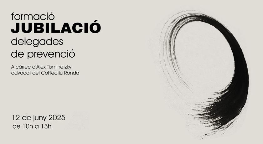 Formació sobre jubilació per a delegades de prevenció